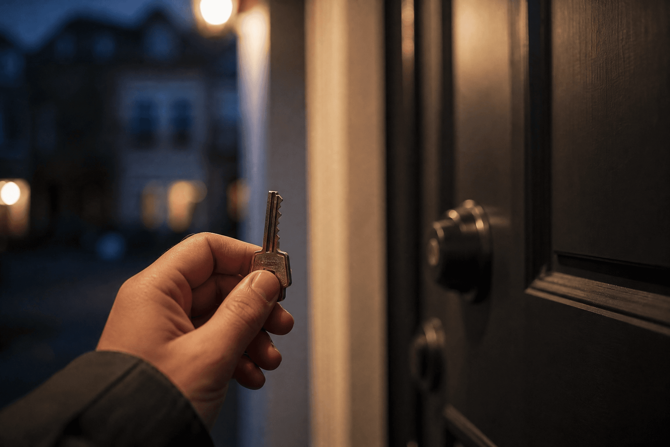 Chave de imóvel residencial